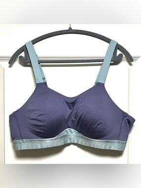 ThirdLove Kinetic Adjustable Everyday Sports Bra Built In Cups Midnight Blue 42B